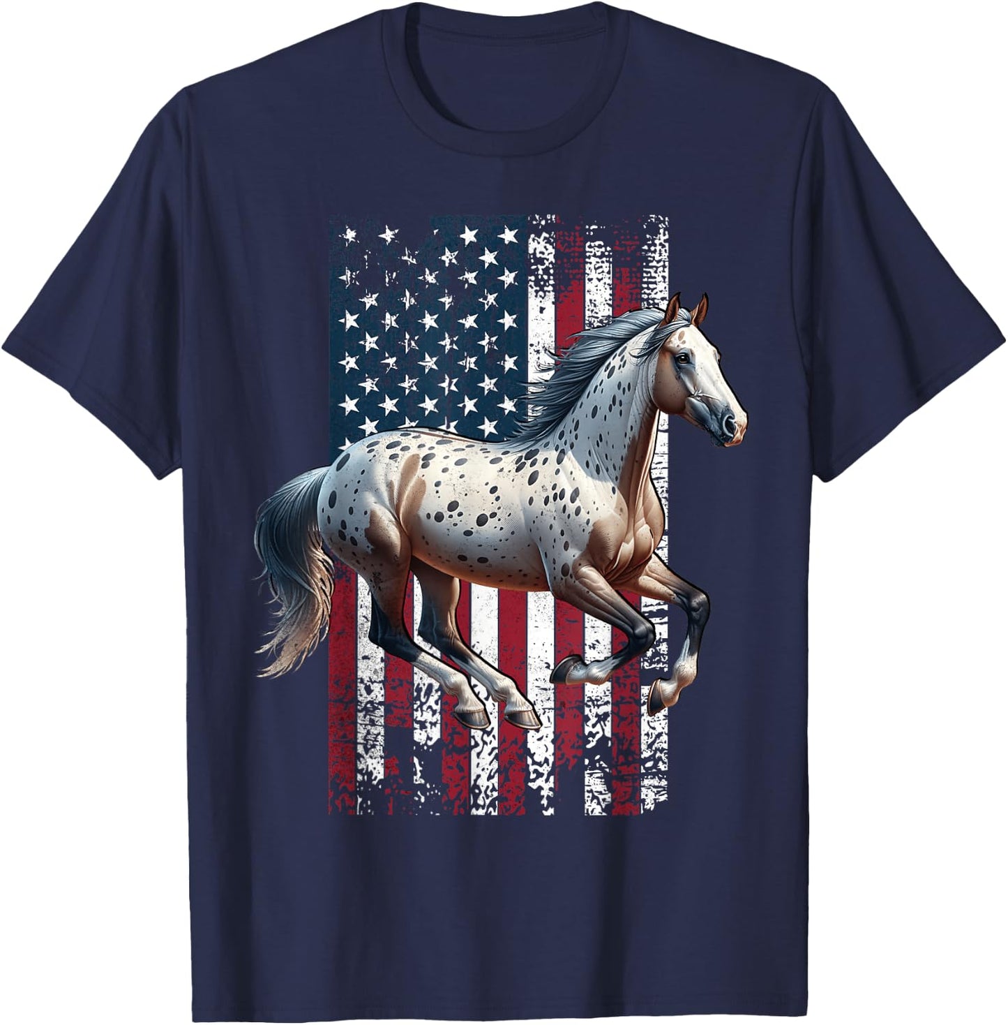 American Appaloosa US Appaloosa T-Shirt - T-Shirt | Navy