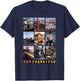 California Cali Life Los Angeles San Francisco T-Shirt - T-Shirt | Navy