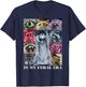 In My Feral Era Funny Raccoon Animal Meme Racoons Team Trash T-Shirt - T-Shirt | Navy