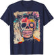 Abstract Art Graffiti 80s T-Shirt - T-Shirt | Navy