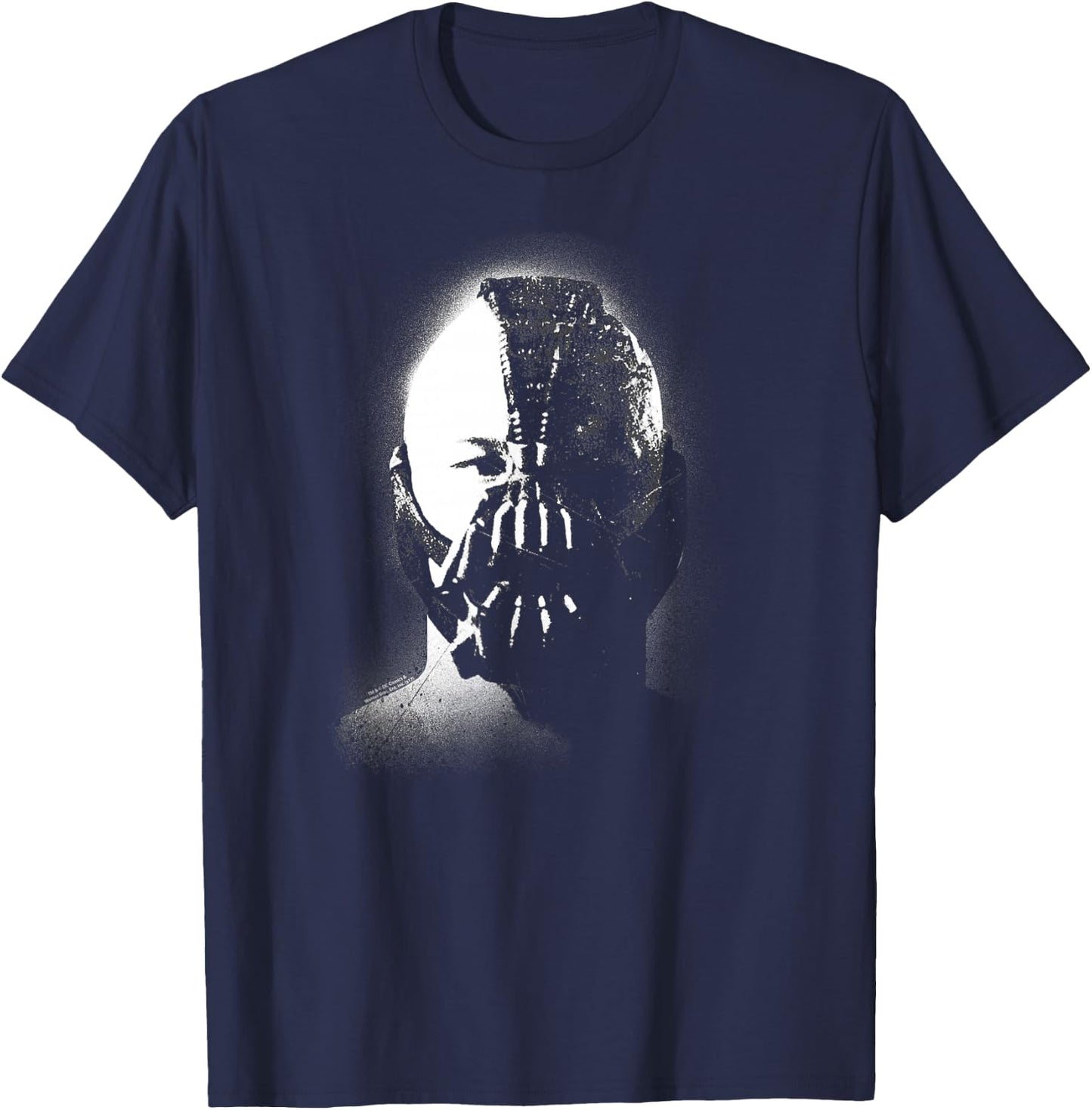 Batman Dark Knight Rises Bane T-Shirt - T-Shirt | Navy
