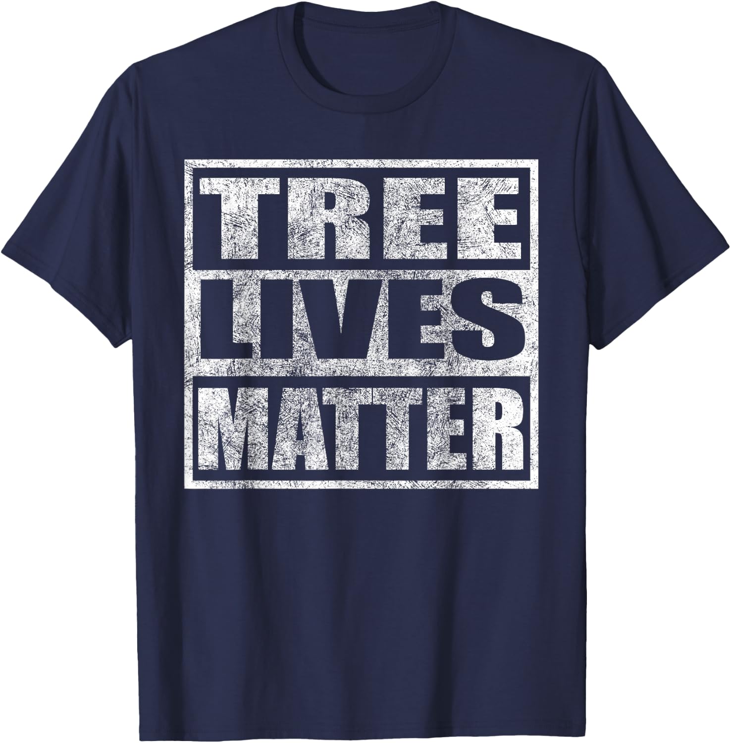 Tree Lives Matter T-Shirt - T-Shirt | Navy