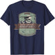 Alaska Floatplane Adventures Beaver Airplane Pilot T-Shirt - T-Shirt | Navy
