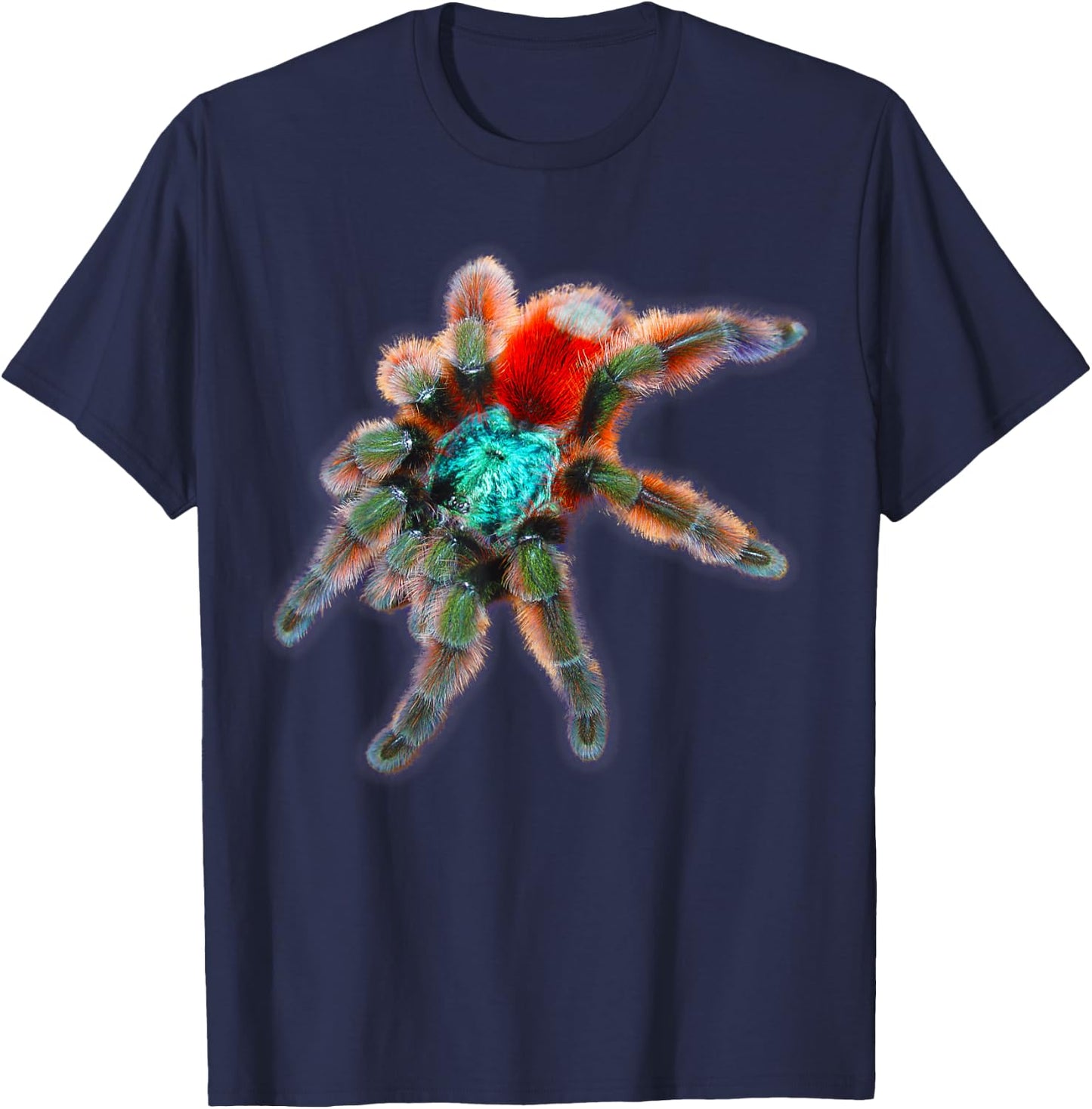 Tarantula Colorful Spider Antilles Pinktoe T-Shirt - T-Shirt | Navy