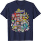 Nickelodeon The Fairly OddParents Total Character T-Shirt - T-Shirt | Navy