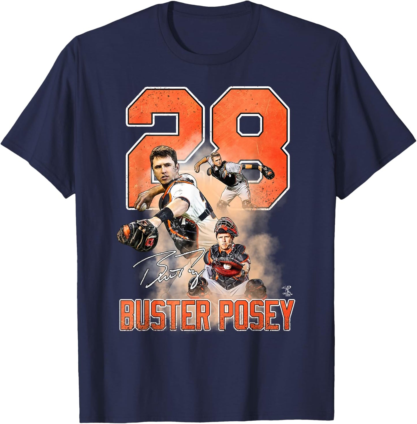 Buster Posey - Apparel T-Shirt - T-Shirt | Navy