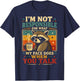 Raccoon Im Not Responsible for What My Face Does T-Shirt - T-Shirt | Navy