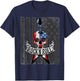 Rock N' Roll Guitar American Flag Vinatge Music Band Kids Men T-Shirt - T-Shirt | Navy