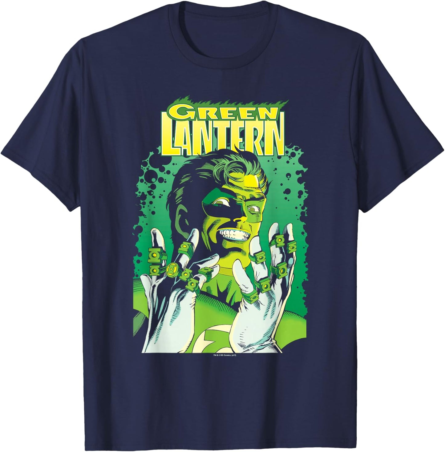 Green Lantern #49 Cover T-Shirt - T-Shirt | Navy