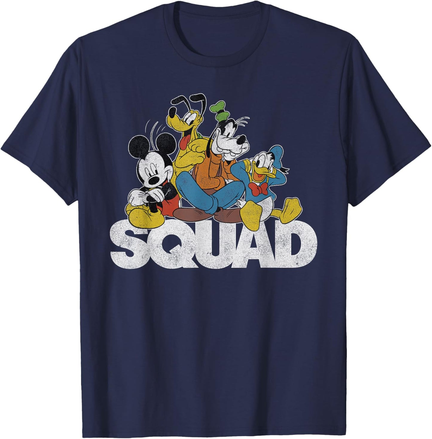 Disney - Mickey Mouse Classic Stand T-Shirt - T-Shirt | Navy