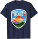 Prince Edward Island Canada Vintage Nature Outdoor T-Shirt - T-Shirt | Navy