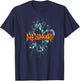 Def Leppard Classic Black Album - 100% Cotton, Adult Short Sleeve T-Shirt - T-Shirt | Navy