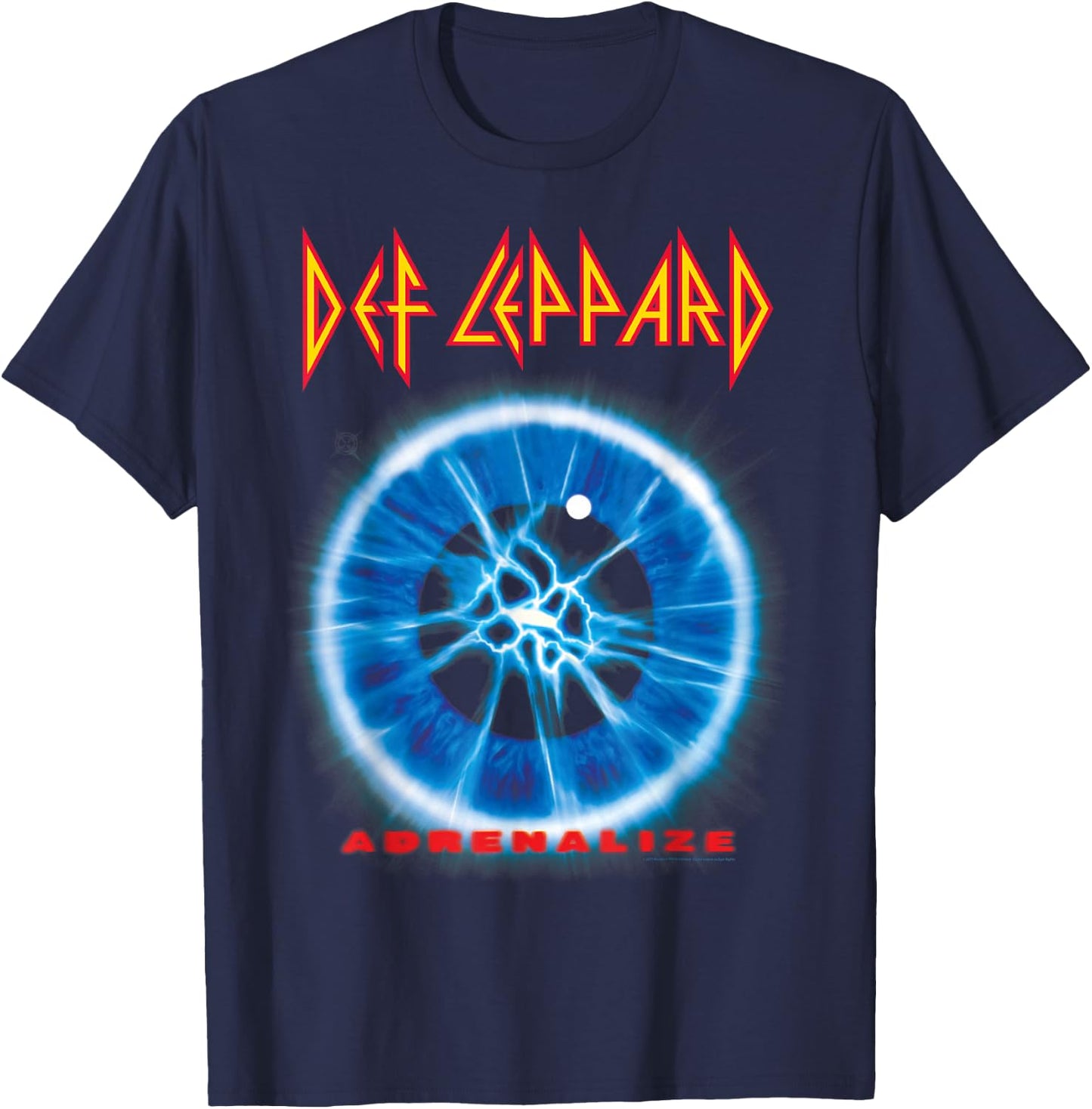 Def Leppard - Adrenalize T-Shirt - T-Shirt | Navy