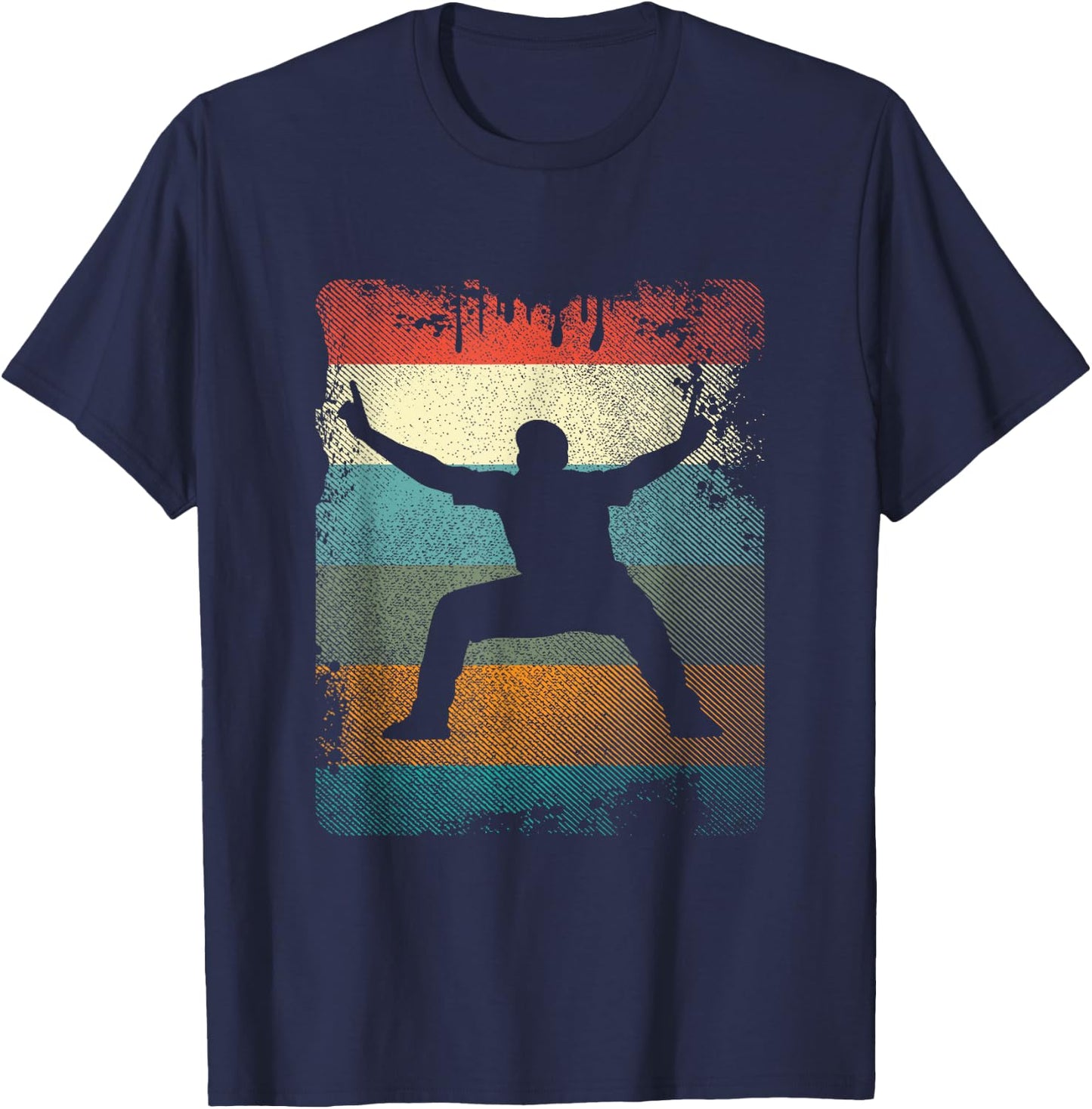 Vintage Baseball Umpire Retro Baseball Fan Shirt Gift T-Shirt - T-Shirt | Navy