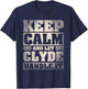 Clyde Name Shirt Personalized Clyde First Name T-Shirt - T-Shirt | Navy