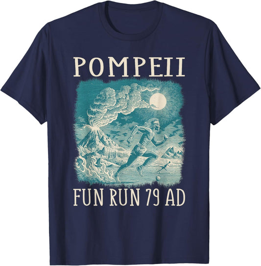 Pompeii Fun Run T-Shirt - T-Shirt | Navy