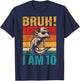 10 Year Old Birthday Axolotl Bruh It's My 10th Birthday T-Shirt - T-Shirt | Navy