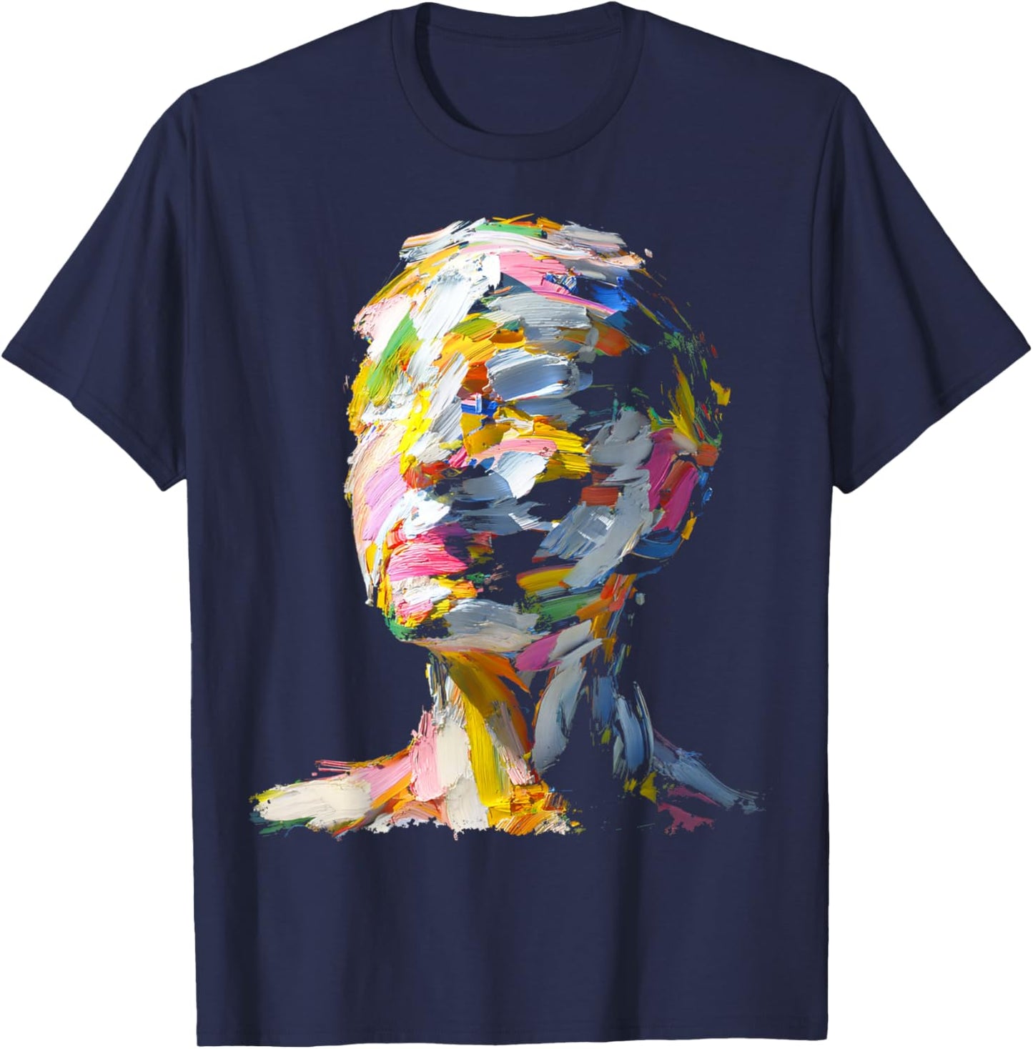 Graffiti Women's Top T-Shirt - T-Shirt | Navy