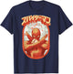 Marvel Spider-Man Retro Floral Kanji Poster Small T-Shirt - T-Shirt | Navy