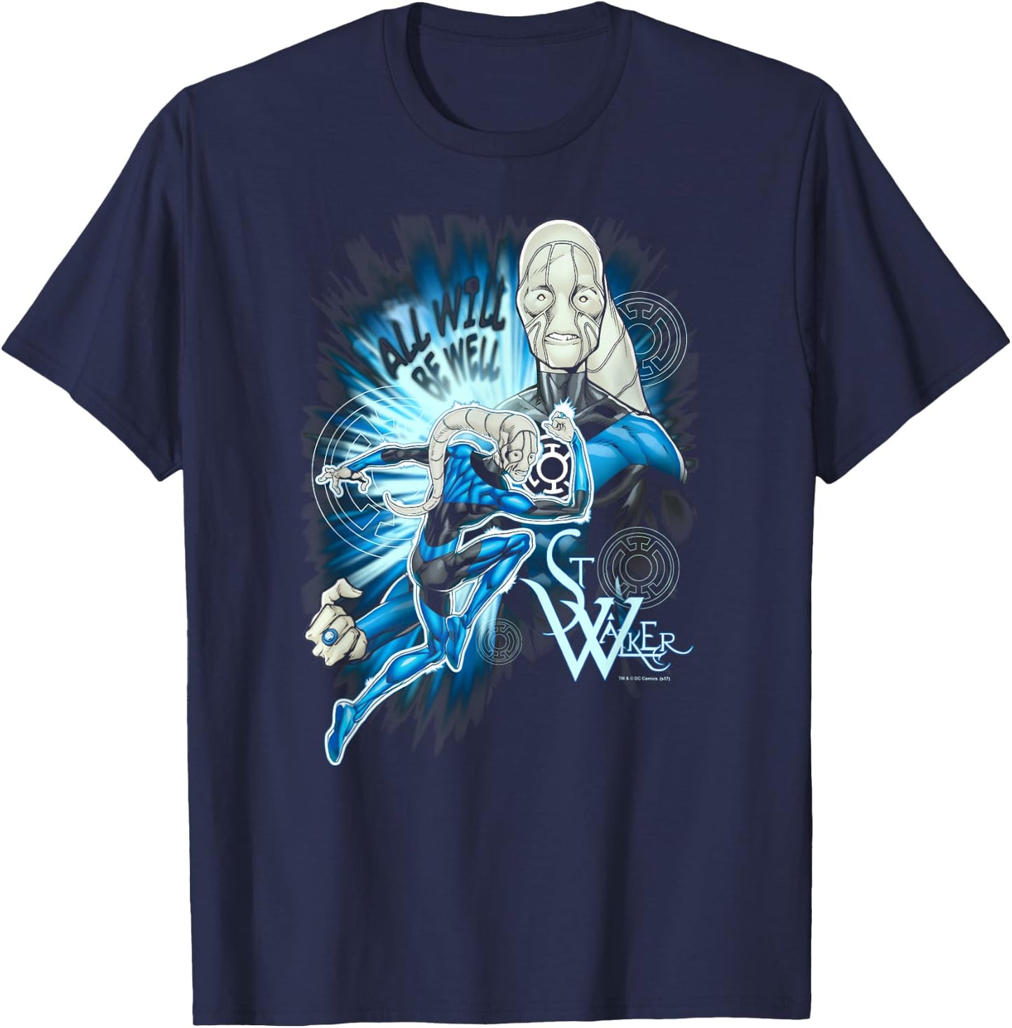 Green Lantern Saint Walker T Shirt T-Shirt - T-Shirt | Navy
