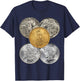 Coin Collecting - The Golden Era of U.S. Coins T-Shirt - T-Shirt | Navy