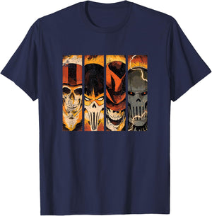 Marvel Ghost Rider Ghost Racers Spirits of Vengeance T-Shirt - T-Shirt | Navy