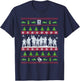 US Army Ugly Christmas Sweater Military T-Shirt - T-Shirt | Navy
