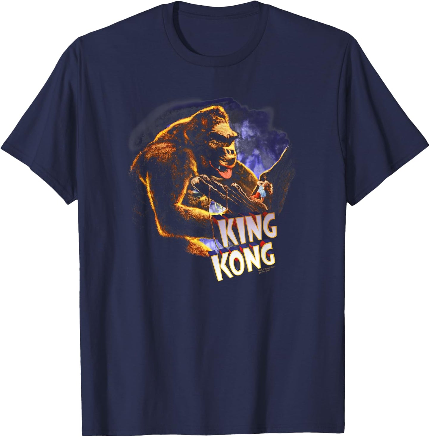 King Kong Kong and Ann T Shirt T-Shirt - T-Shirt | Navy