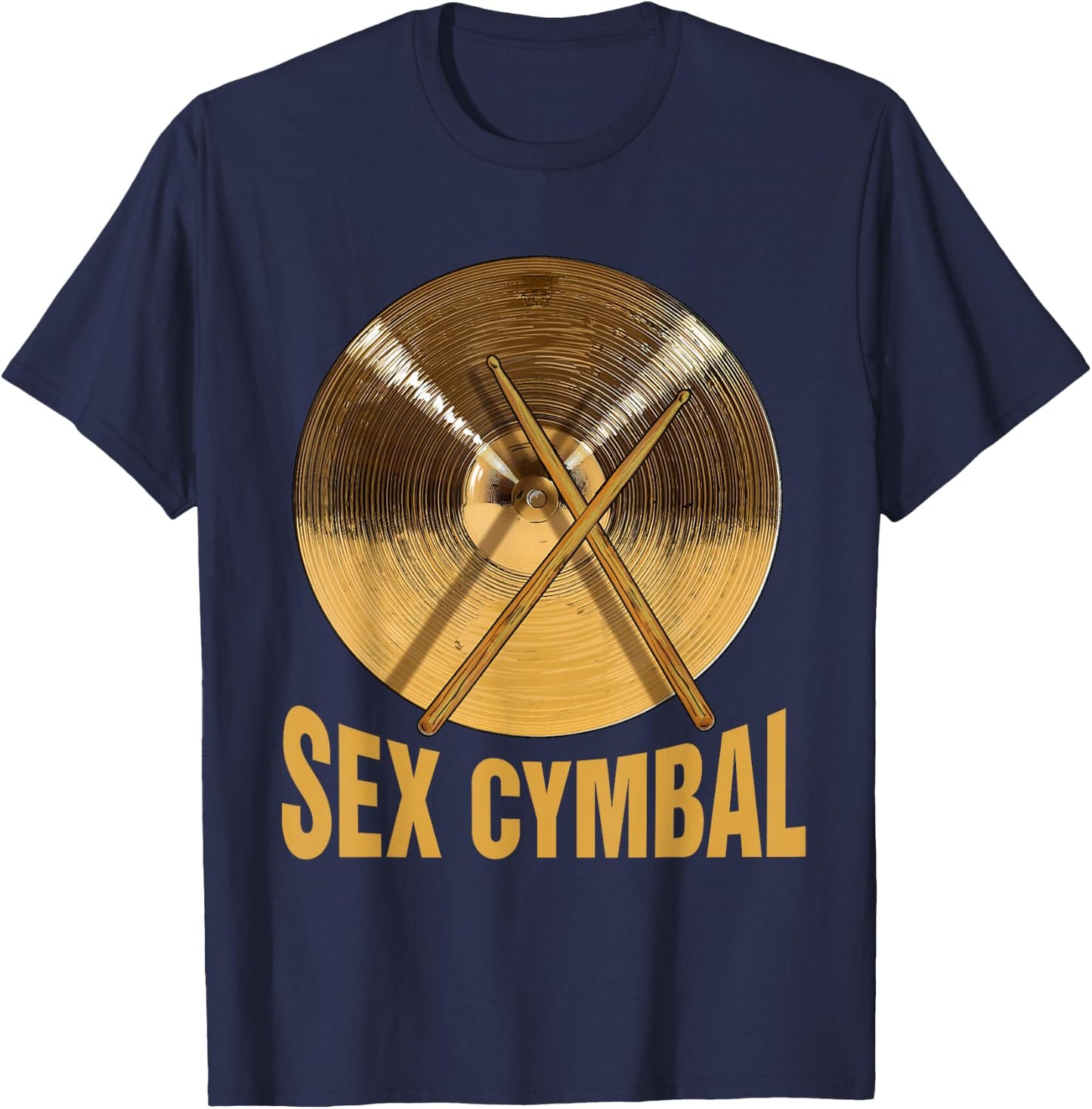 Sex Cymbal T-Shirt - T-Shirt | Navy