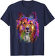 Splash Art Shetland Sheepdog | Cute Sheltie Gifts Women Girls Kids T-Shirt - T-Shirt | Navy