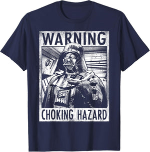 Star Wars Darth Vader Choking Hazard Vintage C1 T-Shirt - T-Shirt | Navy