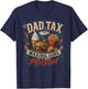 Dad Tax Making Sure It's Not Poison Funny Fathers Day Men T-Shirt - T-Shirt | Navy