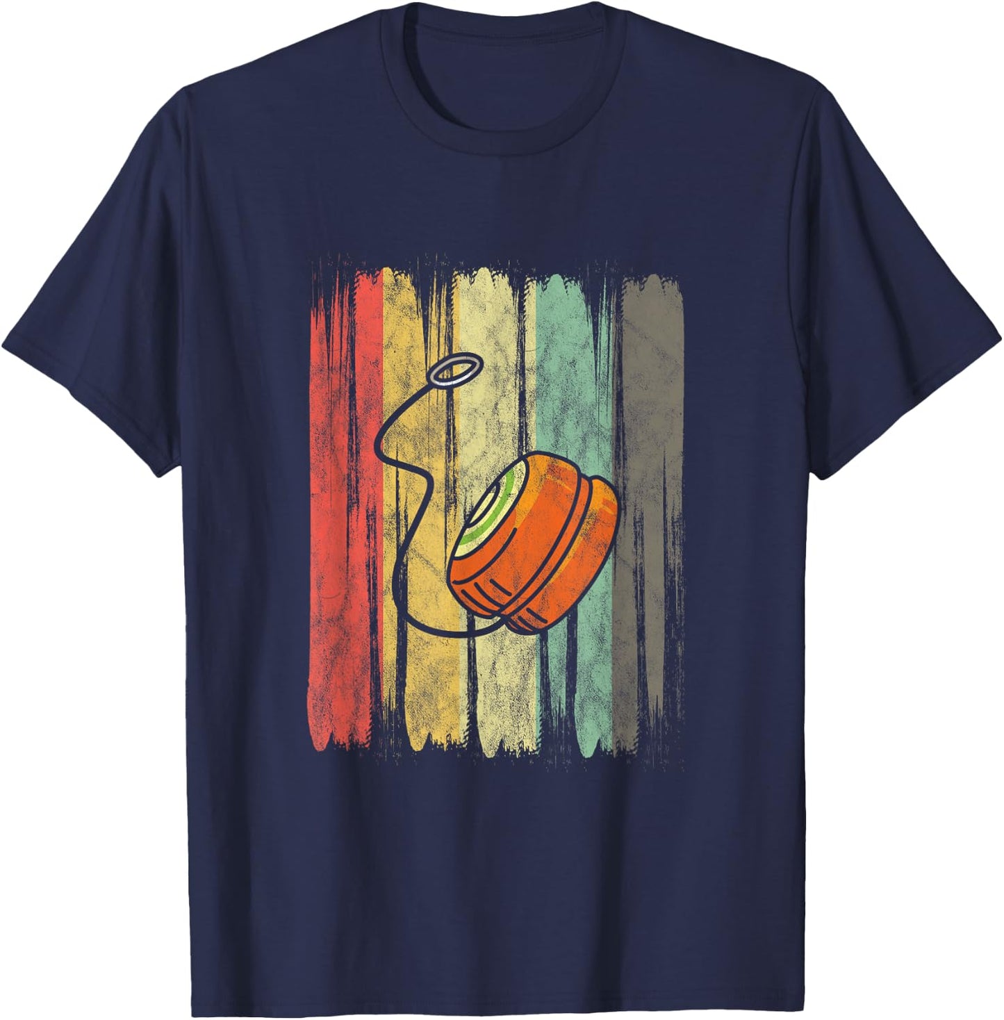 Vintage Yoyo Lover Yoyo Master T-Shirt - T-Shirt | Navy