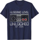 Future Husband Groom To Be in 2025 Gamer Wedding Leveling Up To Husband 2025 Leveled Up Bachelor Party Groom , Black, Small, Short Sleeve T-Shirt - T-Shirt | Navy
