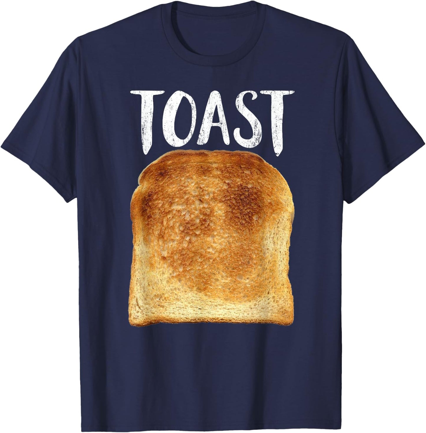 Toast Costume Halloween Funny Bread Lover T-Shirt - T-Shirt | Navy