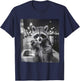 Funny Raccoon Brushing Night Urban Meme Design T-Shirt - T-Shirt | Navy