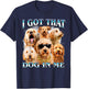 I Got that Dog in Me Goldendoodle 90s Style Golden Doodle T-Shirt - T-Shirt | Navy