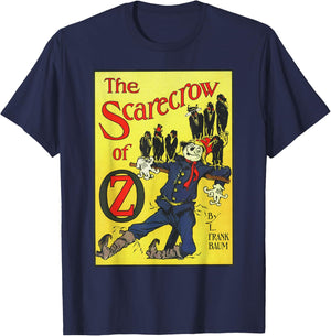 Retro Scarecrow Of OZ Shirt Art-Vintage The Wizard Of OZ T-Shirt - T-Shirt | Navy