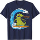 Nickelodeon Surfing Reptar Graphic T-Shirt - T-Shirt | Navy