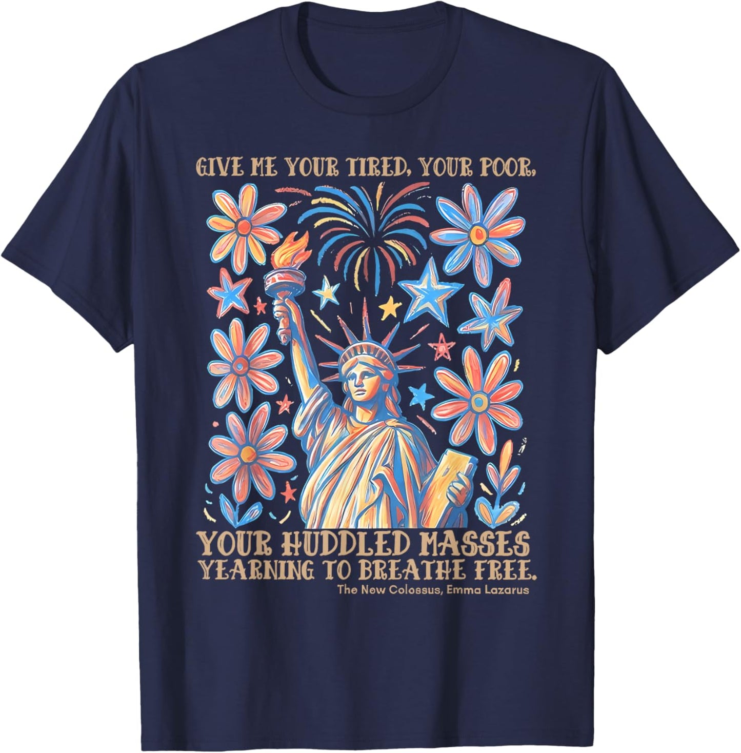 Yearning T-Shirt - T-Shirt | Navy