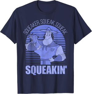 Disney Emperor's New Groove Kronk Squeakin' Squeaker T-Shirt - T-Shirt | Navy