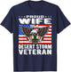 Proud Wife Of Desert Storm Veteran Gulf War Veterans Spouse T-Shirt - T-Shirt | Navy