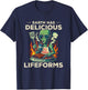 Funny Grilling UFO Spaceship BBQ Earth Lifeforms Funny Alien T-Shirt - T-Shirt | Navy