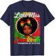 Women Black Girls Juneteenth T-Shirt - T-Shirt | Navy