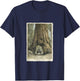 Vintage Redwood Forest T Shirt, California Redwoods Trees T-Shirt - T-Shirt | Navy