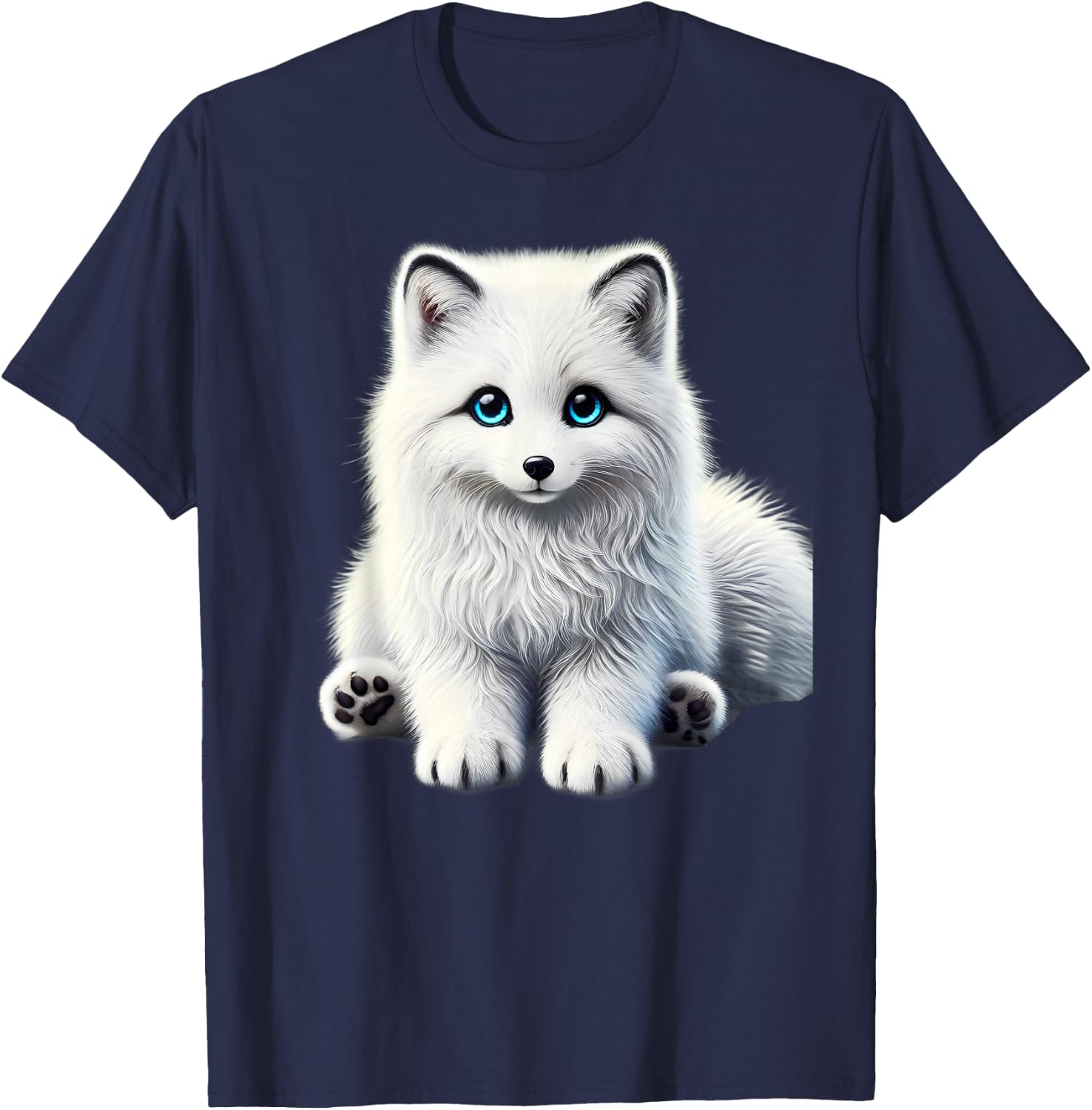 Arctic Fox Kids T-Shirt - T-Shirt | Navy