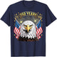 250 Years American 1776 2026 250th 4th of July T-Shirt - T-Shirt | Navy