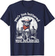 You've Just Buttered Your Last Biscuit Western Cat Cowboy T-Shirt - T-Shirt | Navy