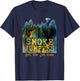 Wildland Firefighter Smokejumpers Thin Red Line Forest Fire T-Shirt - T-Shirt | Navy