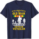 Never Underestimate an OLD MAN Vietnam Veteran - Gift T-Shirt - T-Shirt | Navy